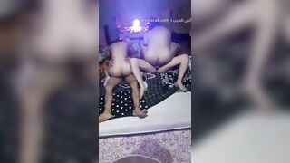 تبادل الأزواج بطريقة جديدة وممتعة في السكس العربي - سكس